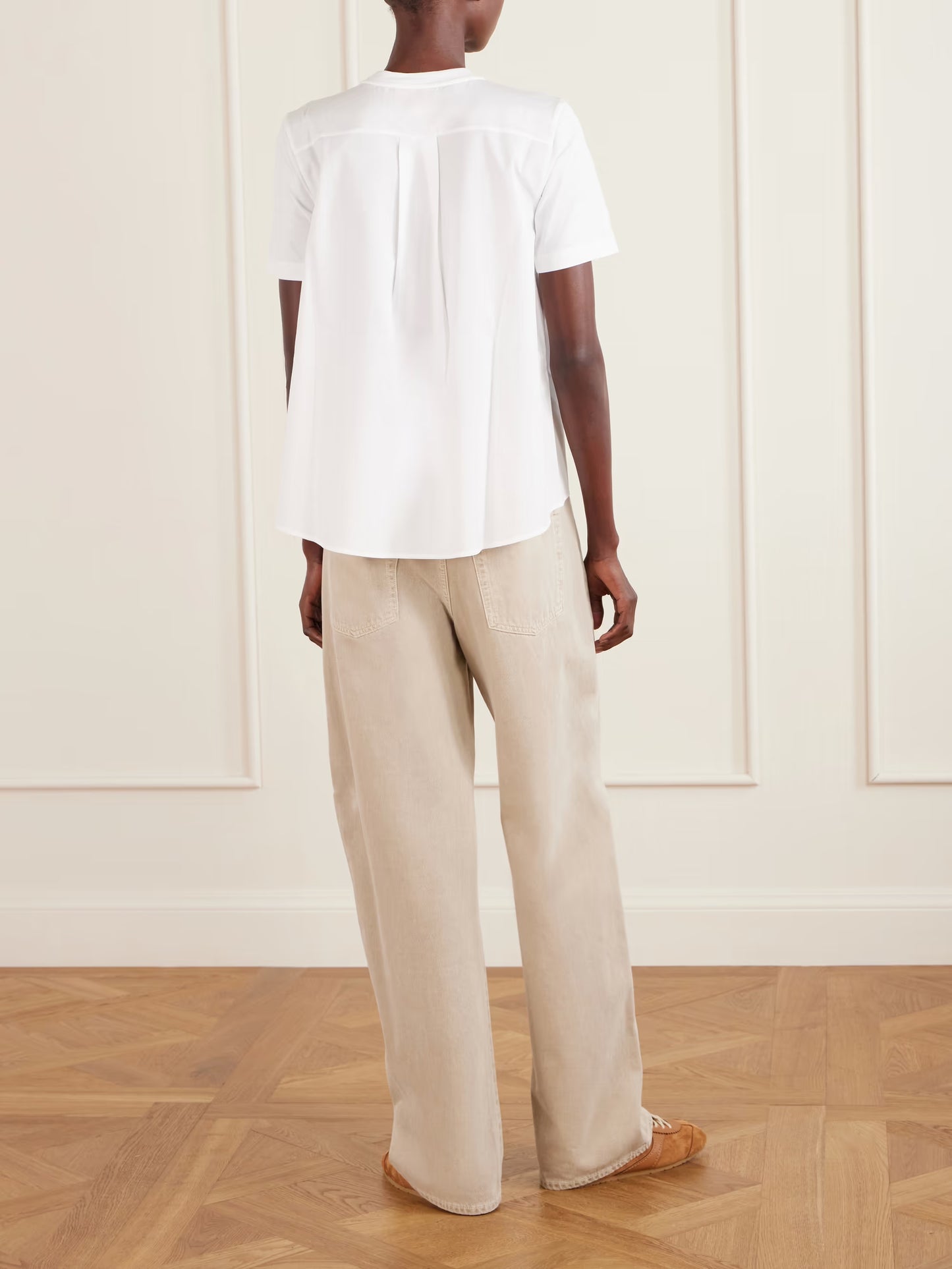 Cotton Jersey Short Sleeved T-shirt