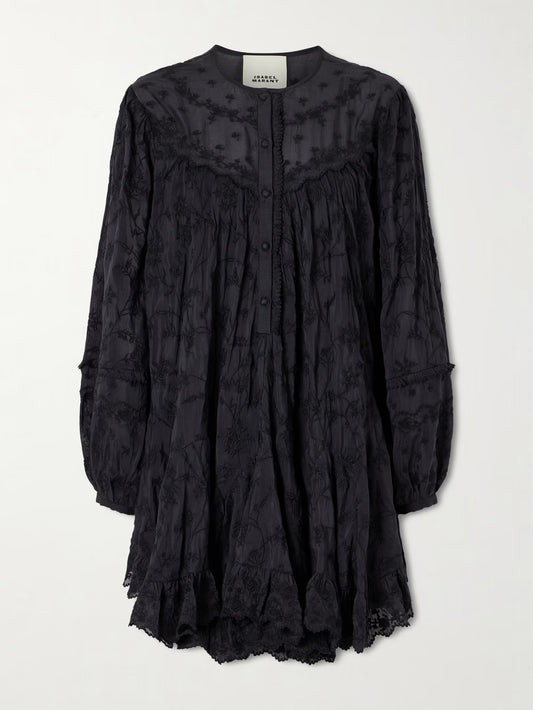 Zame Blooming Silk Dress