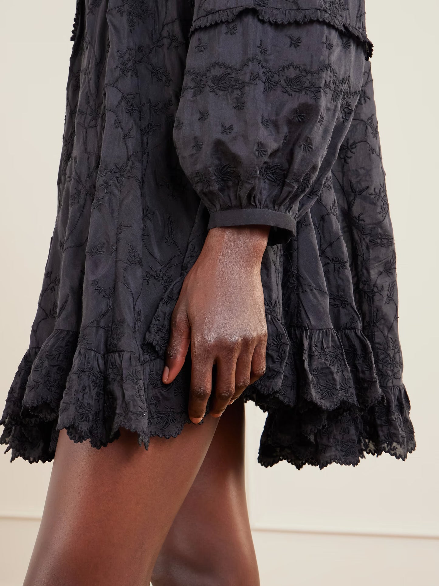 Zame Blooming Silk Dress