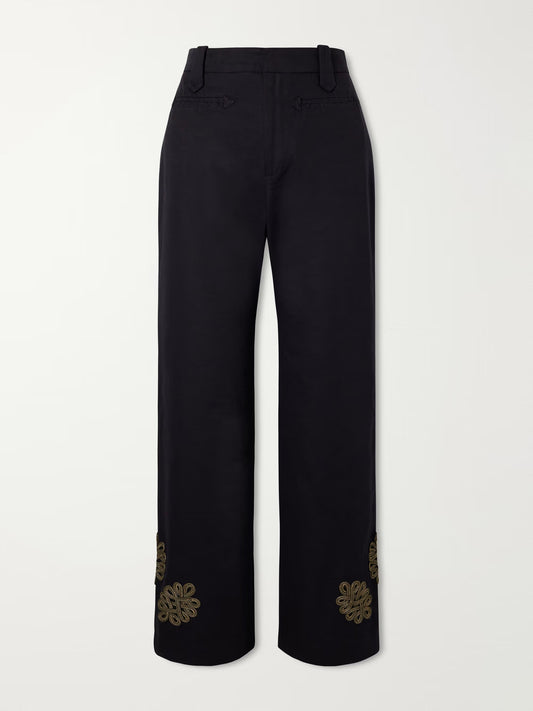 Looped Frog Trousers