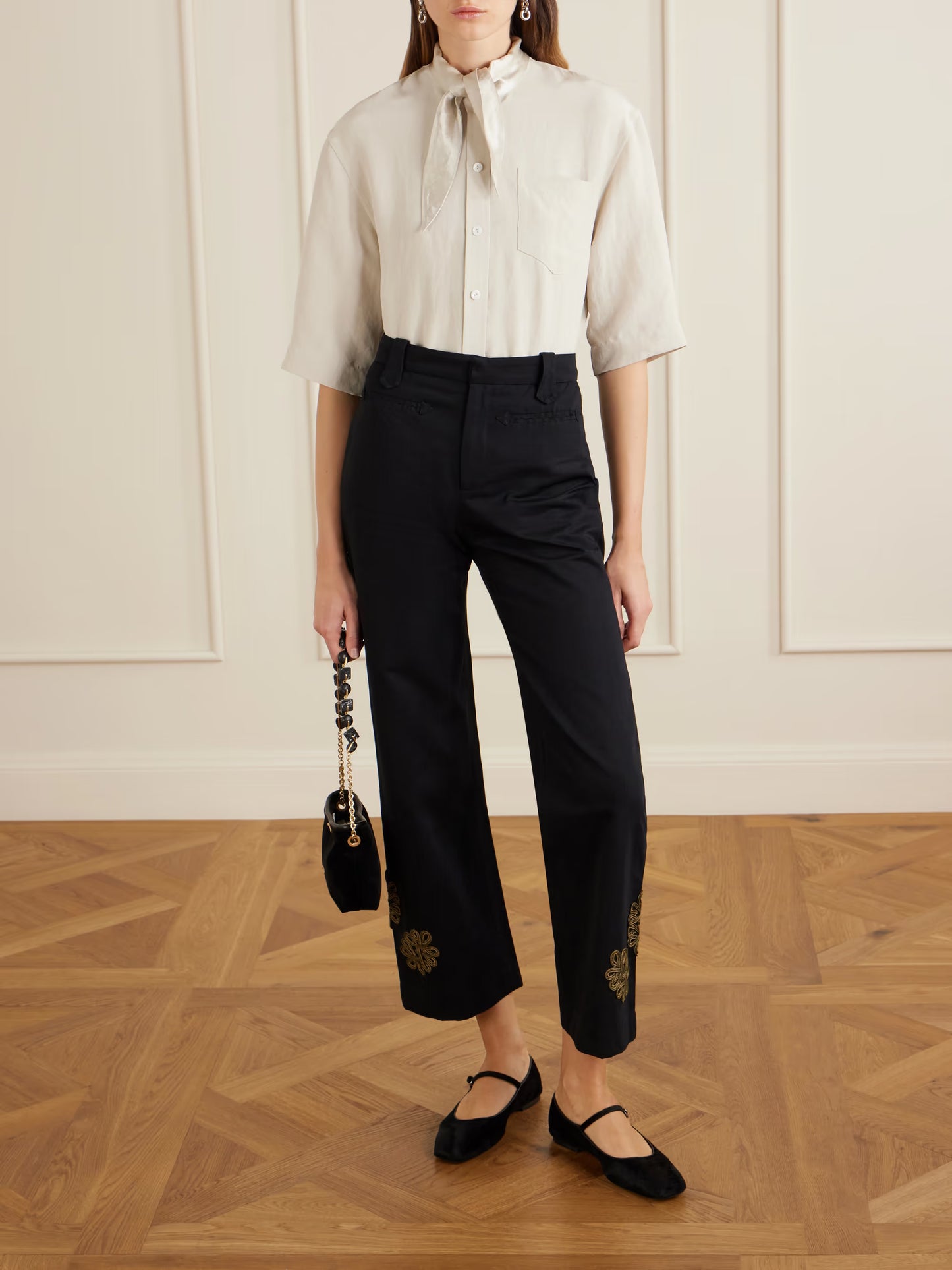 Looped Frog Trousers