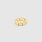 Cushion Band Open Gold