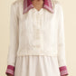 Satin Crosshatch Shirt