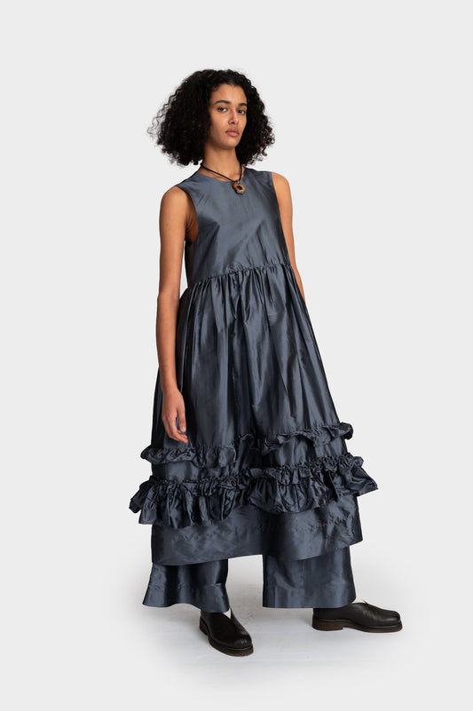 Silk Doupion Genevieve Dress