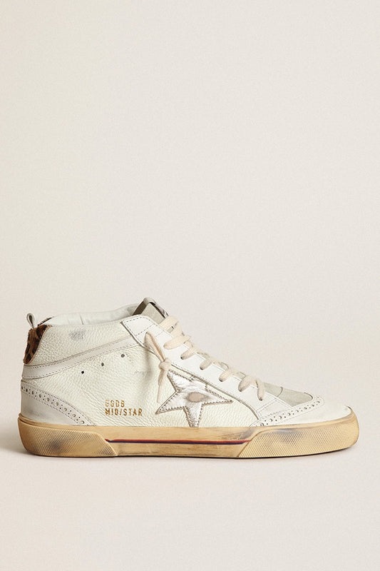 Midstar Drummed Leather/Leo Horsy Heel